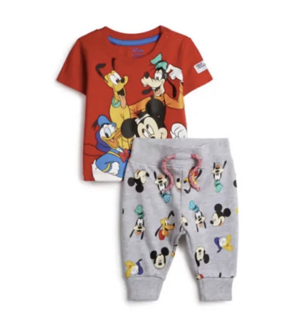 Disney Mickey Mouse Friends piece BabyBoy Tracksuit Set 12-18
