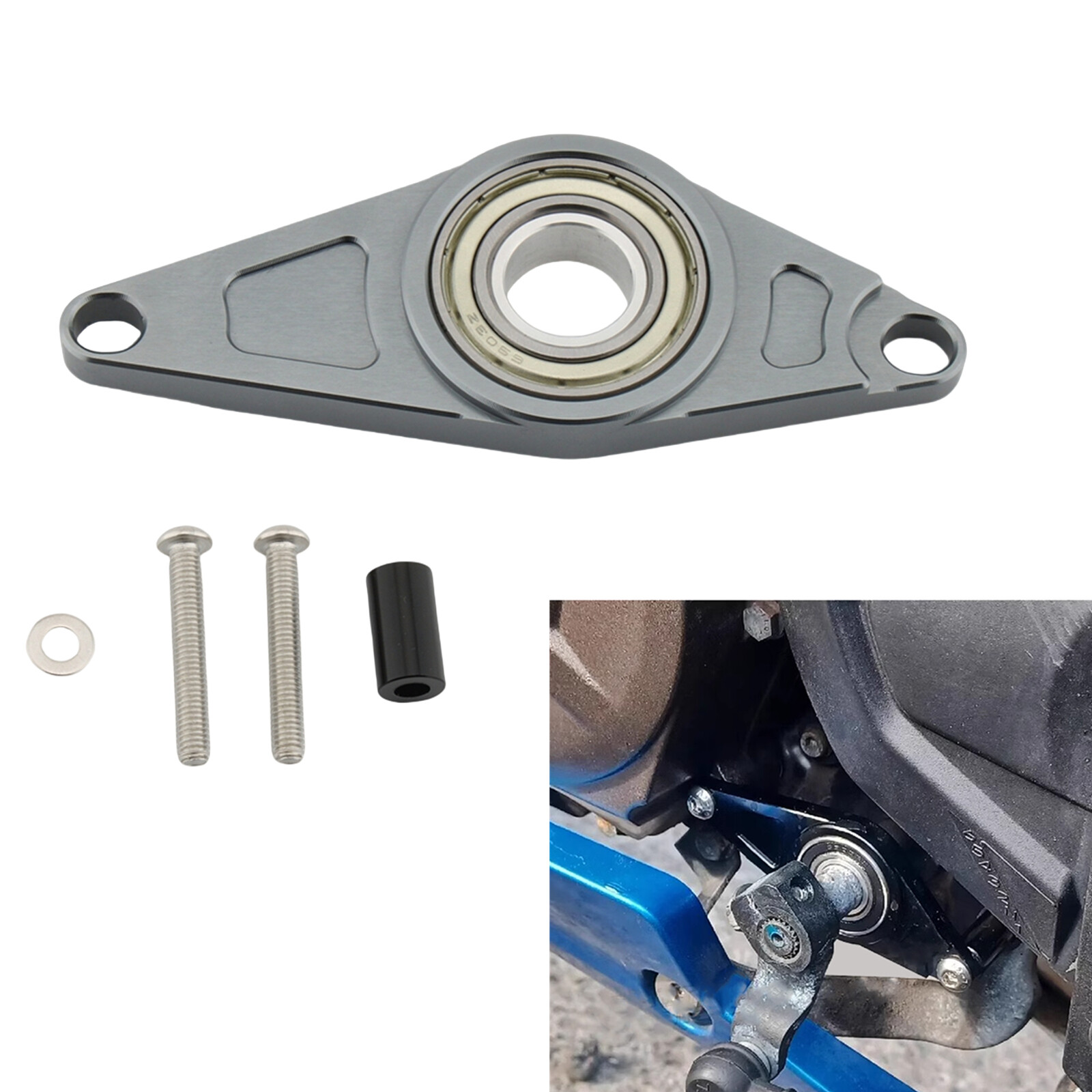 Gear Shifting Support Bracket For Suzuki GIXXER 250 SF 250 2020-2024 21 Titanium