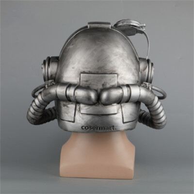 フォールアウト パワーアーマーヘルメット 被り物 マスク Game Replica Power Armor Helmet Fallout Soldier PVC Mask Wearable
