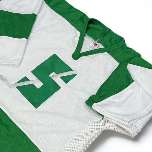 Seltenes Kanada DDC Hockey Trikot Größe L - Weiß Grün Vintage - Bild 2 von 6