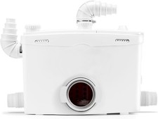 NEW 1500W Macerator Toilet Pump Upflush to 32.8Ft 2800GPH 2 Outlets