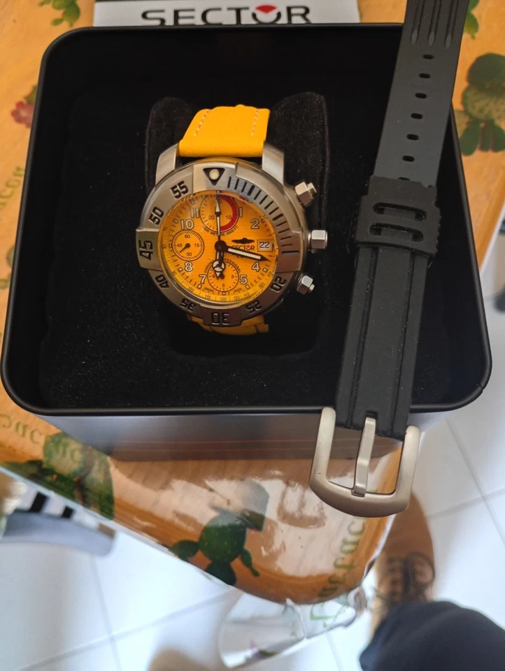 Sector crono Diving team titanio1000 m, - Immagine 4 di 4