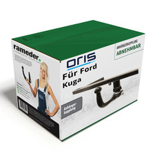 Oris Anhängerkupplung abnehmbar 050583 für Ford Kuga 05.2012-06.2019 AHK