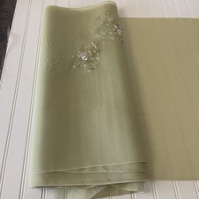 SILK Light Olive Green FABRIC 11 Yards x 22 Inches Wide or 396 Inches x 22 Wide