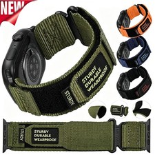For Apple Watch Series 12 11 10 9 8 7 6 5 SE Ultra 4 3 Military Nylon Band Strap
