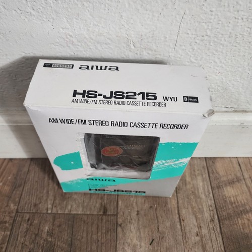 Vintage AIWA HS-JS215 Stereo Radio Cassette Tape Recorder - NOS - Picture 3 of 5