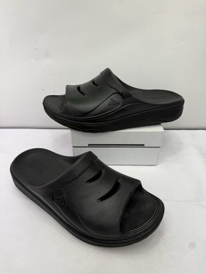 RARE Fit Flop RELIEFF recovery foam slide slip on Black women US10-11