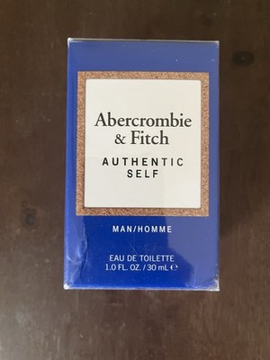 Abercrombie & Fitch AUTHENTIC SELF Men's Eau de Toilette Cologne 1 oz SEALED NEW