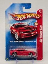 Hot Wheels - Web Trading Cars Series - Chevy Camaro Concept - Red