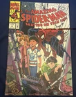 Amazing Spider-Man Skating on Thin Ice Marvel Comic 1990 VF Vintage Comic Book