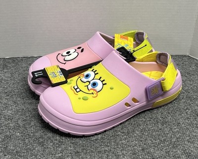 SpongeBob SquarePants & Patrick Star Clogs Sandals Shoes Ground Up Unisex 11