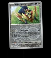 Zamazenta - 146/182 - Destined Rivals - Reverse Holo Near Mint Pokemon Card TCG