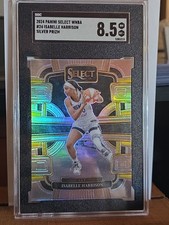 2024 Select WNBA Concourse Silver Prizm Isabelle Harrison #24 BGS 8.5 SGC SKY