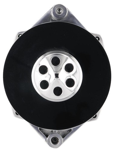 Powermaster 67294, One Polished Delco 150Amp Alternator 1 Wire Performance Parts - Picture 4 of 13