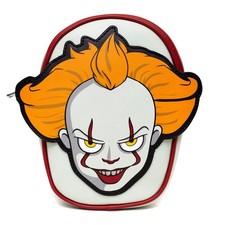 Warner Bros. Horror Movies Bag, Crossbody, It Pennywise 6.0" x 8.0", White