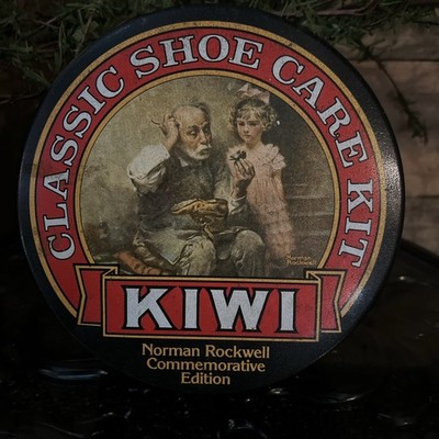 Kiwi Classic Shoe Care Kit Norman Rockwell Commemorative Edition