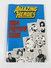 Amazing Heroes #39 (1984) Black Costume Spider-Man Preview ~ Fantagraphics