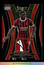 1/1 One of One 1of1 Youssouf Fofana Panini Select 2024 AC Milan Black Patch