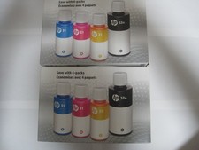 Lot of 2 HP31 HP32XL Genuine Ink Bottle 4 Color Box Set Sealed Expired 2024 Dec