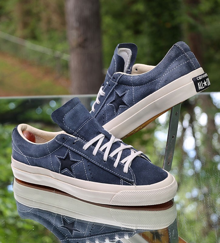 Converse John Varvatos One Star Branished Blue Suede Men's Size 8