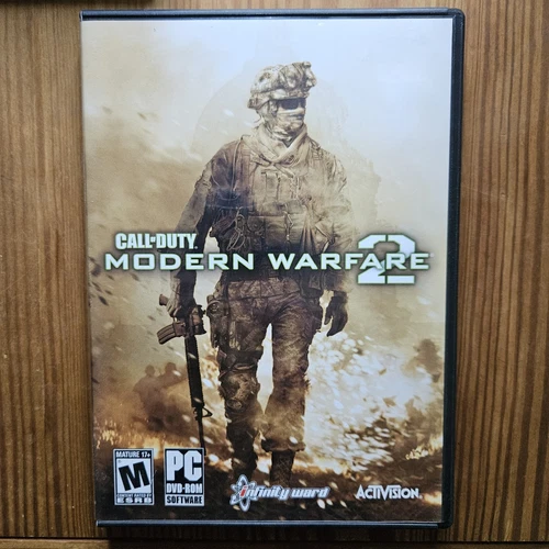 Call of Duty Modern Warfare 2 PC DVD-ROM  2 Discs & Manual CIB