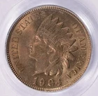 1904 INDIAN HEAD CENT -PCGS MS64 - RB Red & Brown