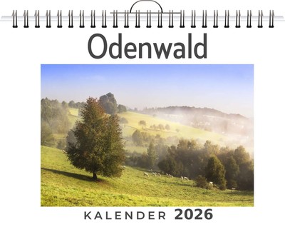 Odenwald Luca Möller Kalender Deutsch 2026 FlipFlop EAN 9783759194862