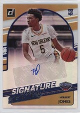 2021-22 Panini Donruss Signature Series Herbert Jones #SS-HJN Auto 02ez