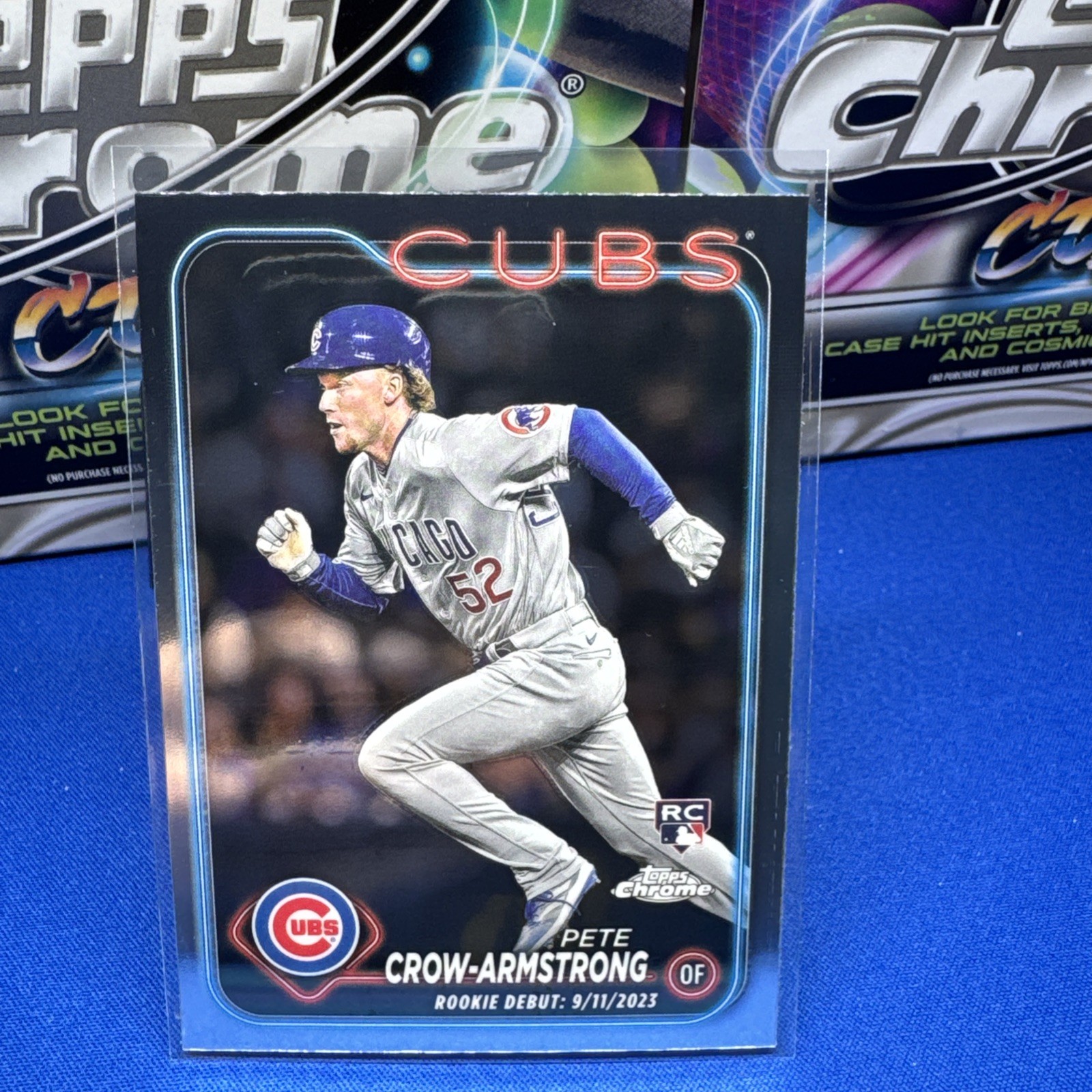 2024 Topps Chrome Update Series - Rookie Debut Pete Crow-Armstrong #USC158 (RC)