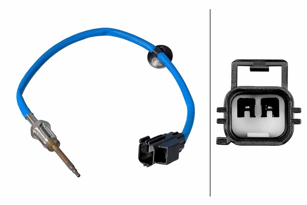 Sensor, Abgastemperatur Hella 6PT 358 226-571 Ford 5217226 Ford USA 5217226-image