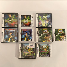 Nintendo DS Game Cases Only Lot Of 5 Empty Cases Most With Manuals/Instructions