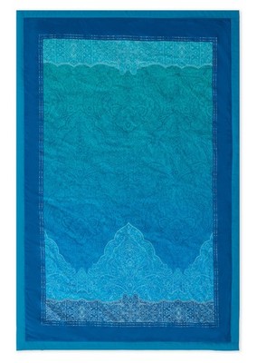 Bassetti Plaid DOLCEACQUA | B1 Blau 135 x 190