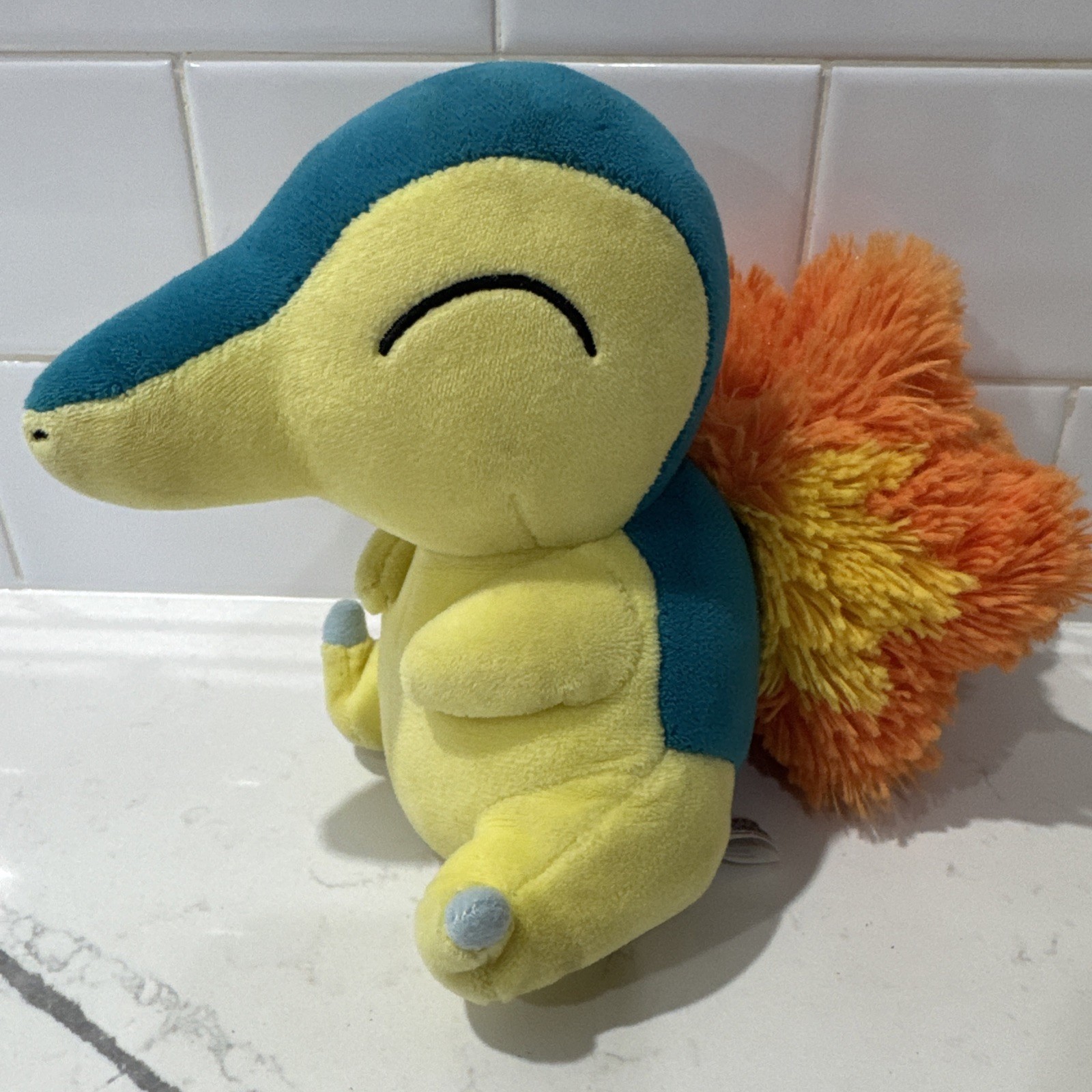 Pokemon ALL STAR COLLECTION Stuffed Toy Cyndaquil Plush S Doll Pocket Monster