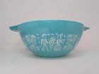 Vintage Pyrex Amish Butterprint 442 Cinderella 1-1/2 Qt.  Nesting Bowl Turquoise