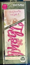 Wall Decor Stickers 3D Glitter Puffies-Thank heaven for little girls-Baby Girls