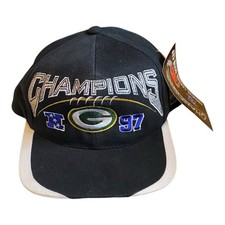 Vintage 1997 Green Bay Packers NFC Champions Sports Specialties Snapback Hat Cap