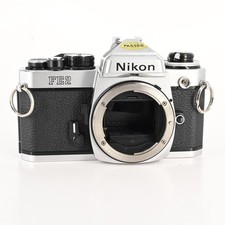 Nikon FE2 SLR Film Camera Body Chrome Inoperable 050