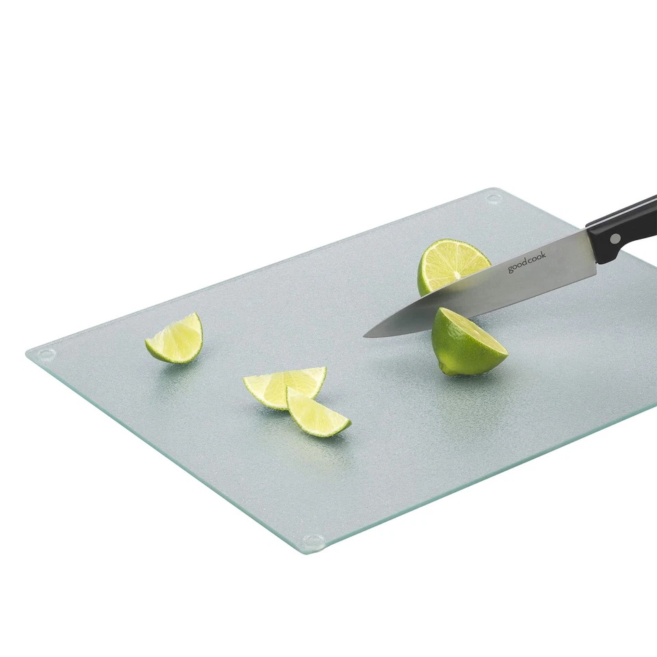 Good Cook 12X5 Tempered Glass Cutting Board Non Porous Stain Resistant - Image 3 of 3