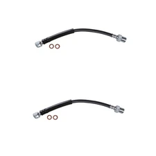 Sunsong Set of 2 Front Brake Hydraulic Hoses for S10 S10 Blazer S15 S15 Jimmy