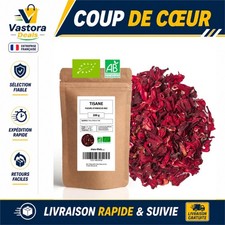 Fleurs d'Hibiscus Bio Séchées en Vrac 200g Mes Thés