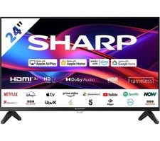 SHARP 1T-C24GD2725K Roku TV 24" Smart HD Ready HDR LED TV