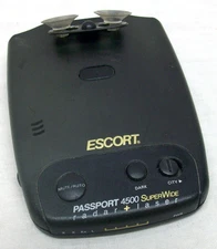 Vintage Escort Passport 4500 SuperWide Radar Detector