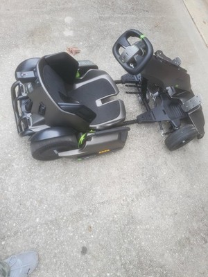 Segway Ninebot Electric Go-Kart Black . used missing 2 parts not crucial parts