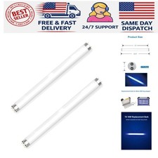 Effective 10W Bug Zapper Replacement Light Bulbs - 2 Pack, Daylight White
