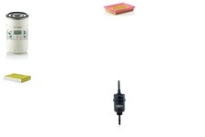 Inspektionspaket Filtersatz XL MANN-FILTER Anschraubfilter Leitungsfilter für 5