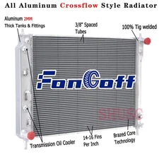 3 Row Aluminum Radiator For Saturn Vue Chevy Captiva Sport 2.4 3.5L 3.6 08-2015