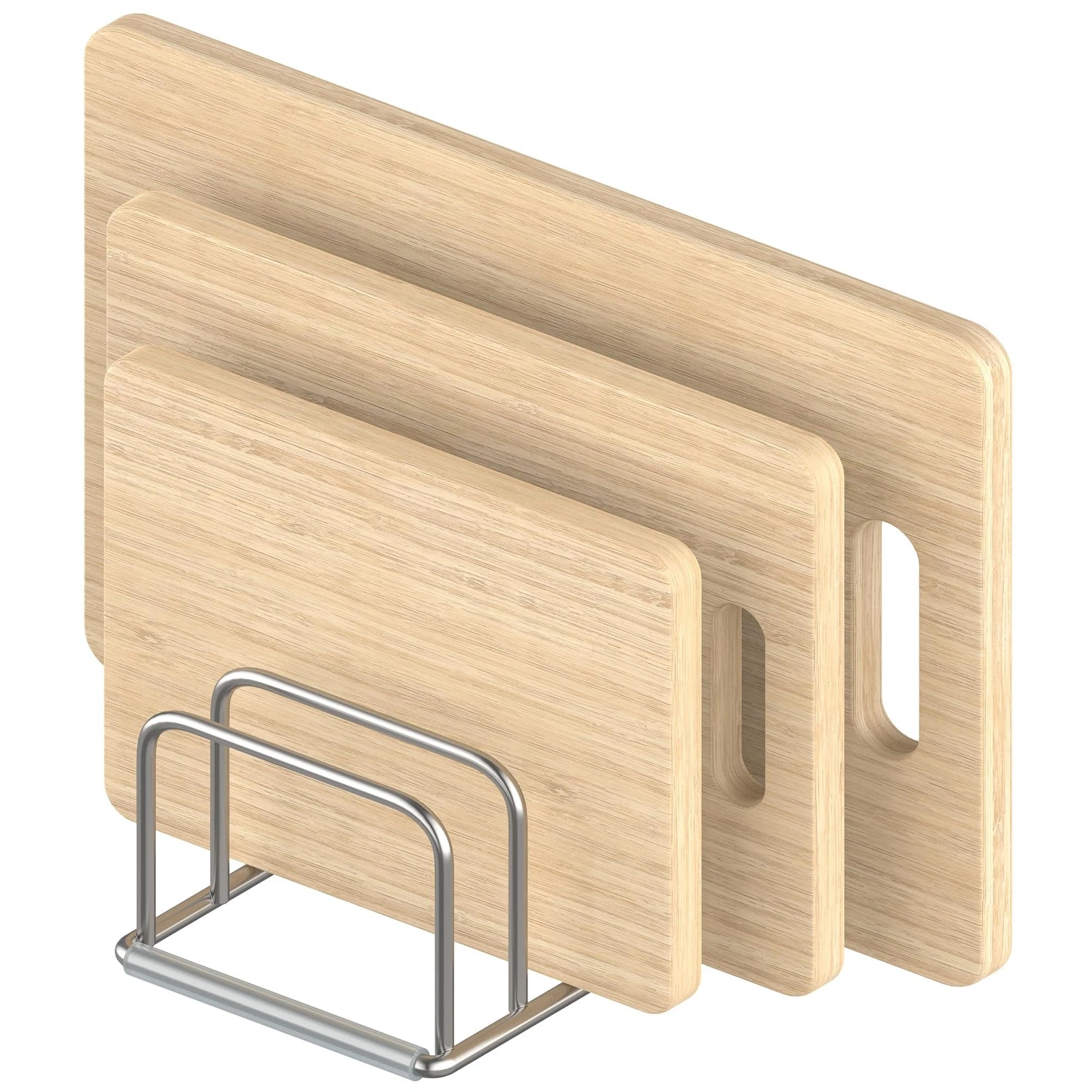 Cutting Board Organizer Stand Holder,304 Stainless Steel Chopping Board Holde...