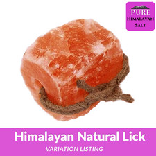 HIMALAYAN SALT LICK FOR HORSE | 1-1.5KG 1/2/4/8 | Horse Cattle Treat Supplement