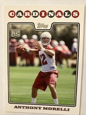 2008 Anthony Morelli Topps Rookie Card #345. rookie card picture
