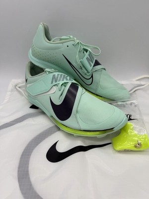 Nike Air Zoom Long Jump Elite Size 9.5 Mint Foam Volt DR9924-300